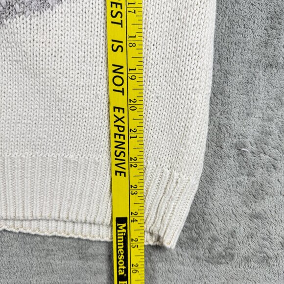 VTG 80s Retro Pastel Abstract Sweater Vest Lot Women’s L 3-Piece Colorblock Knit - Picture 13 of 13